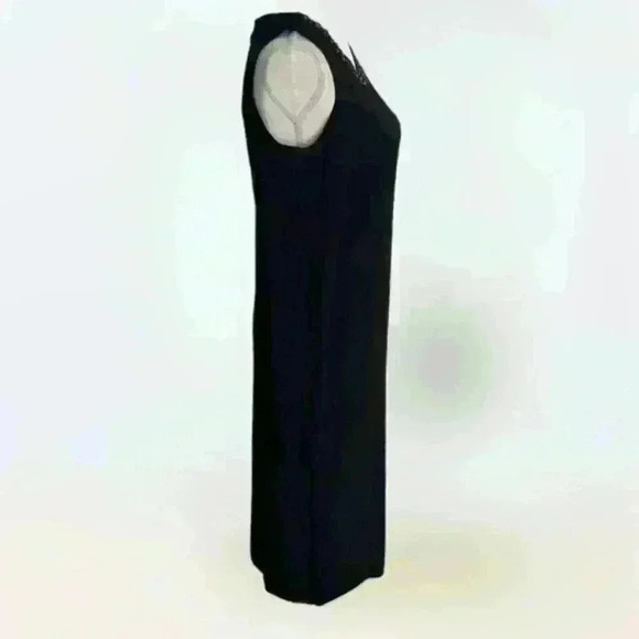 Heidi Wiesel Black Body con cold shoulder MIDI length Dress Size Large - Picture 2 of 6